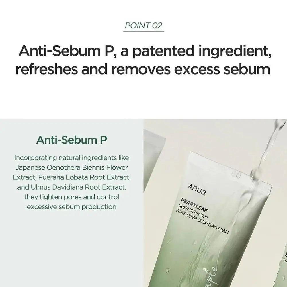 Anua Heartleaf Pore Deep Cleanser – Purify, Soothe & Glow with Every Wash.