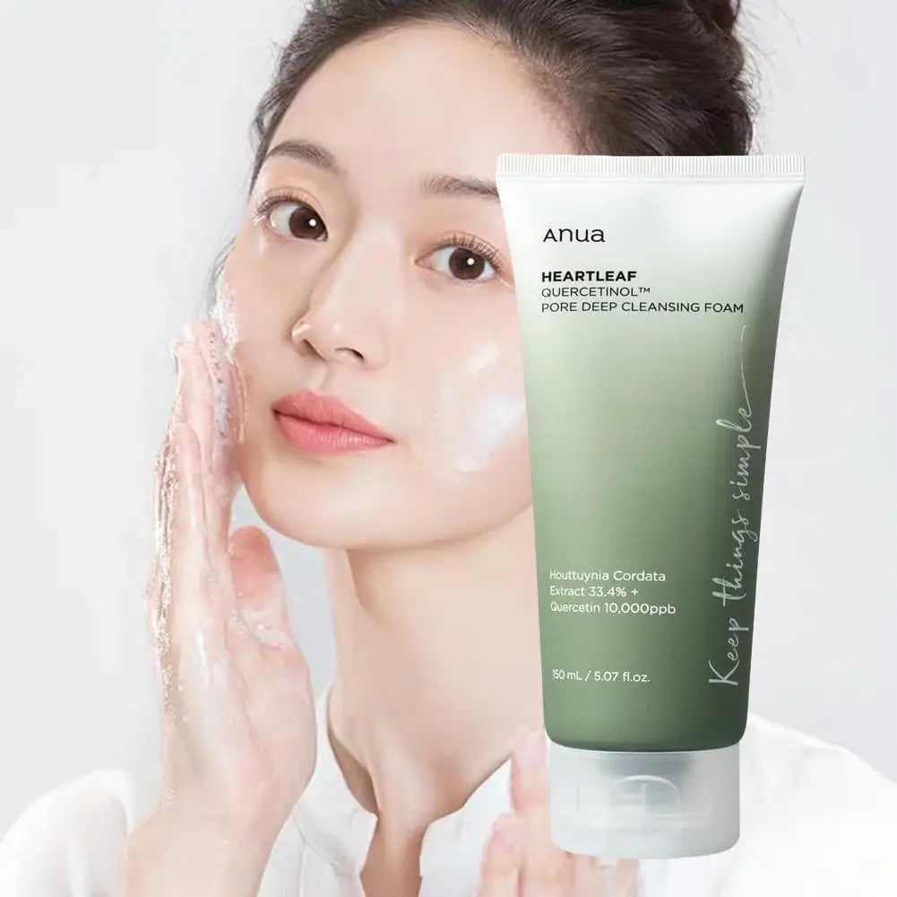 Anua Heartleaf Pore Deep Cleanser – Purify, Soothe & Glow with Every Wash.